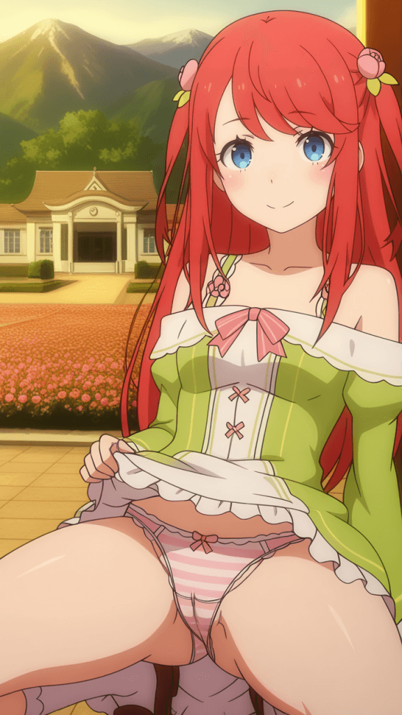 Theresia Van Astrea (Re:Zero) in lingerie. Manga erotico.