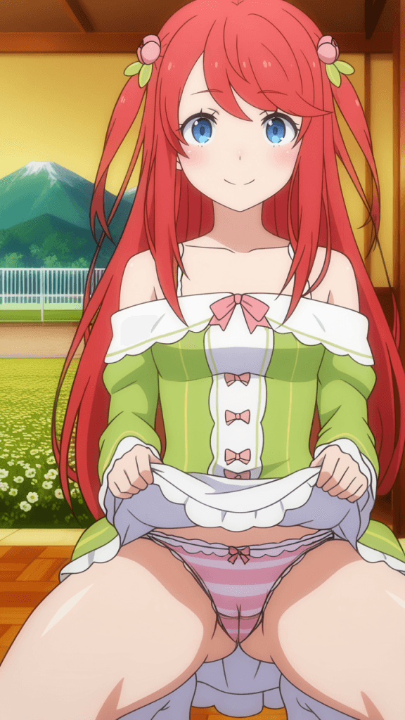 Theresia Van Astrea (Re:Zero) in lingerie. Immagine erotica anime.