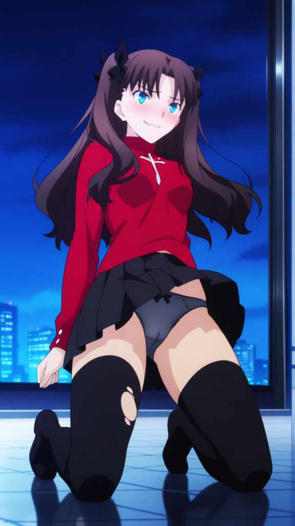 【エロ画像】Fate/stay night-遠坂凛-AI