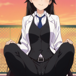 【エロ画像】やはり俺の青春ラブコメはまちがっている。-平塚静-AI