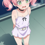 【エロ画像】桜色ツインテールロリ×美少女エロ_AI